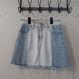 NWOT Pacsun Denim Mini Skirt